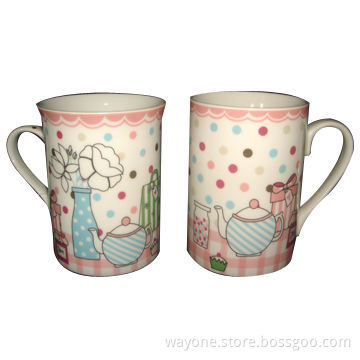 Porcelain Mug, Ideal for Gift Purposes, Microwave-/Dishwasher-/Food-safe